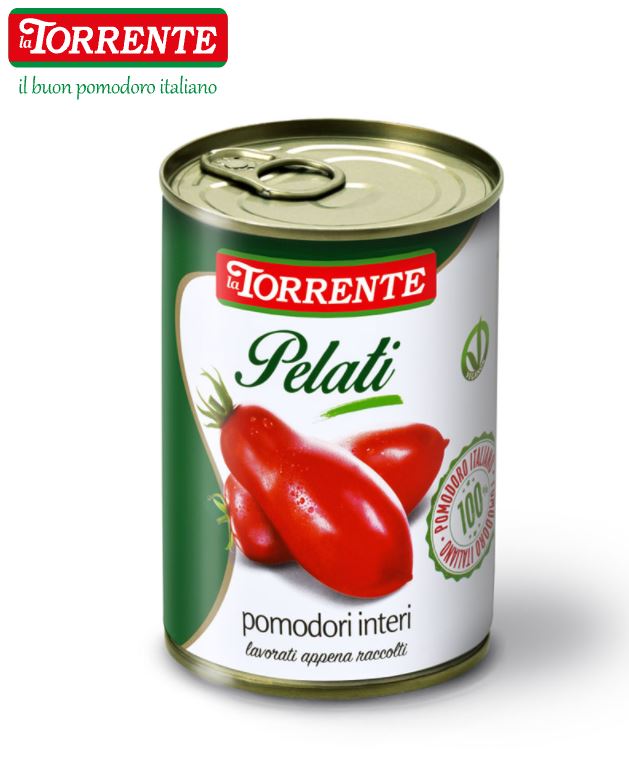 LA TORRENTE pelati tomatoes 400g